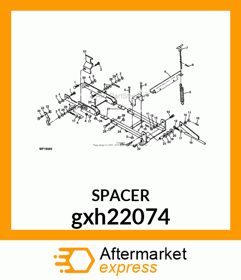 SPACER gxh22074