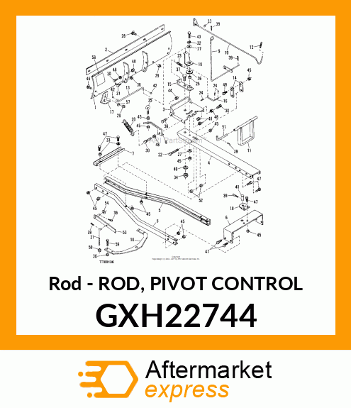 Rod Pivot Control GXH22744