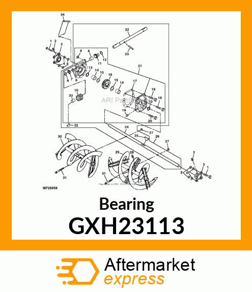 Bearing GXH23113