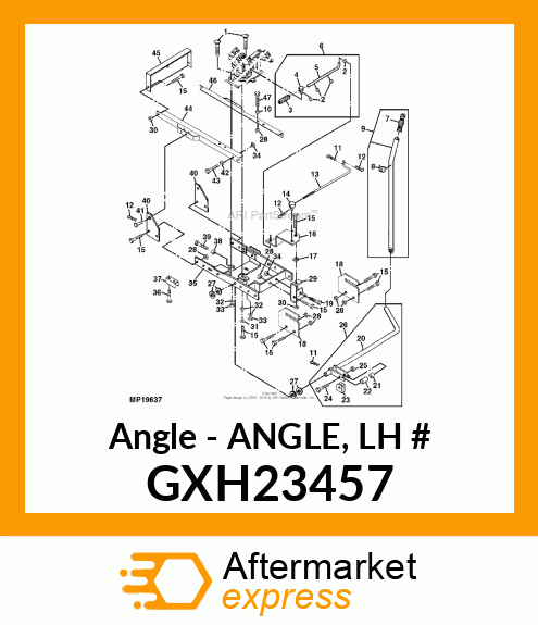Angle - ANGLE, LH # GXH23457