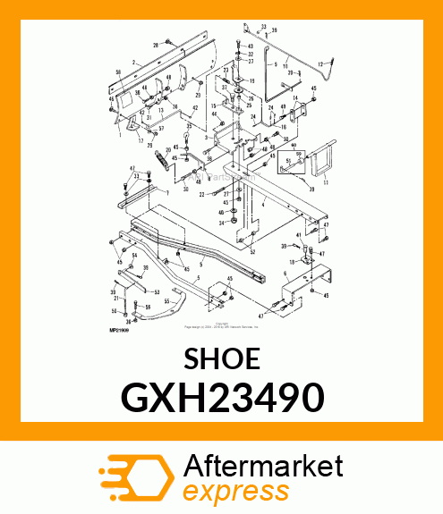 Shoe - SKID SHOE GXH23490