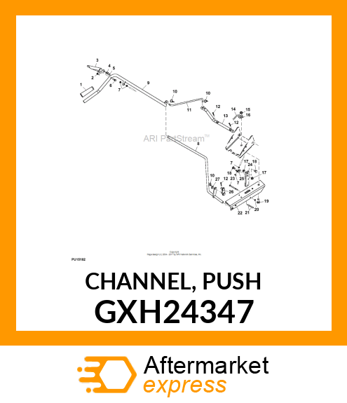 CHANNEL, PUSH GXH24347