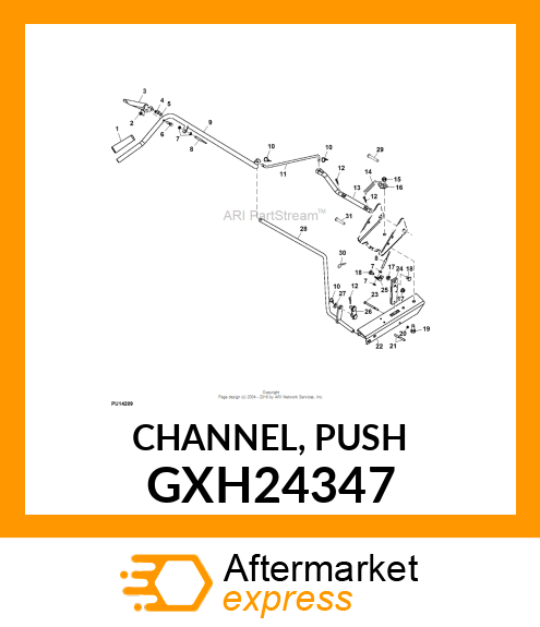 CHANNEL, PUSH GXH24347