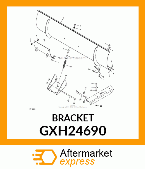 SKID, SHOE (SABRE BLADE) GXH24690