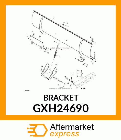 SKID, SHOE (SABRE BLADE) GXH24690