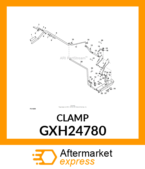 BRACKET, CABLE MOUNT GXH24780