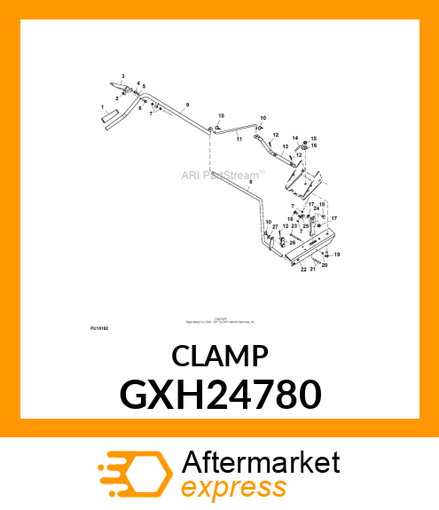 BRACKET, CABLE MOUNT GXH24780