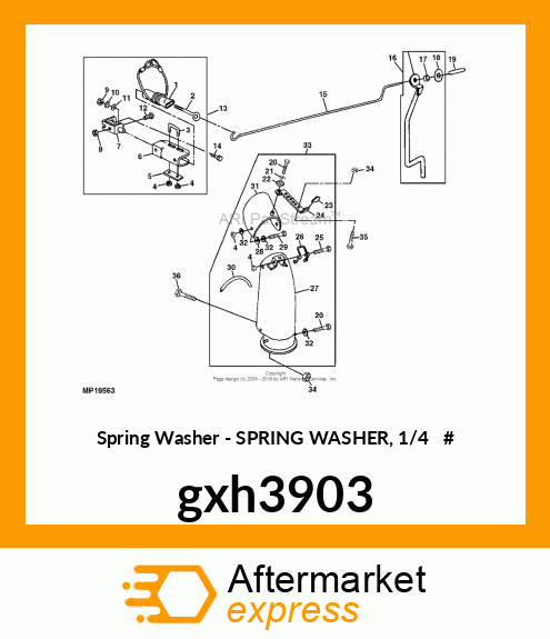 WASHER, METALLIC, ROUND HOLE gxh3903