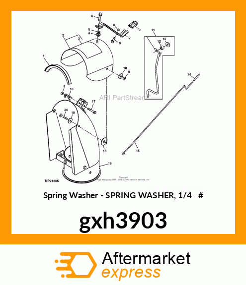 WASHER, METALLIC, ROUND HOLE gxh3903