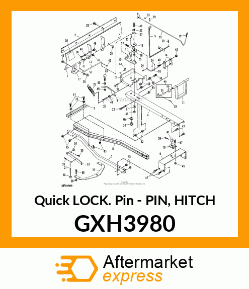 Pin Hitch GXH3980