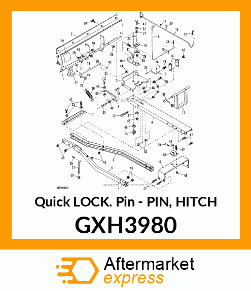 Pin Hitch GXH3980