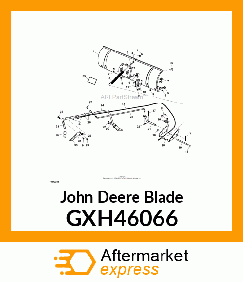 SHAFT, BLADE PIVOT GXH46066