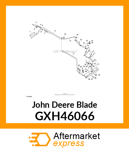 SHAFT, BLADE PIVOT GXH46066