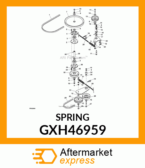 SPRING, BELT TENSION GXH46959