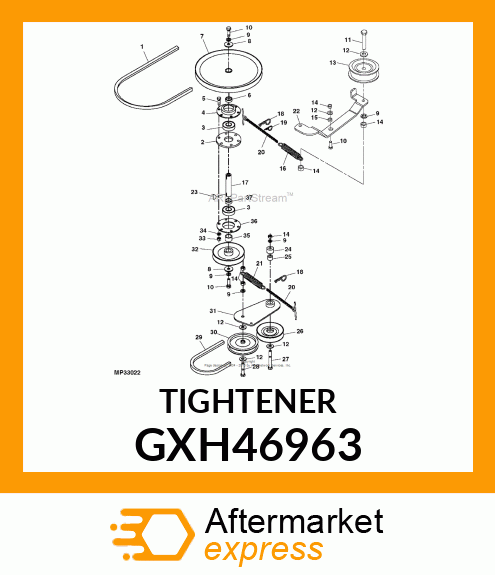 TENSIONER, PULL CHAIN GXH46963