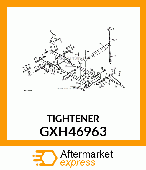 TENSIONER, PULL CHAIN GXH46963