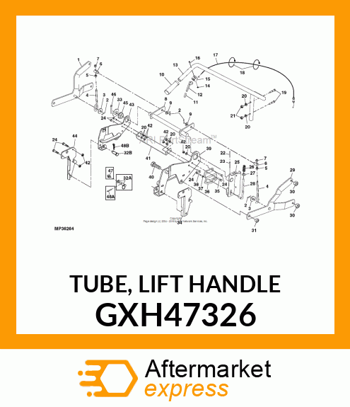 TUBE, LIFT HANDLE GXH47326