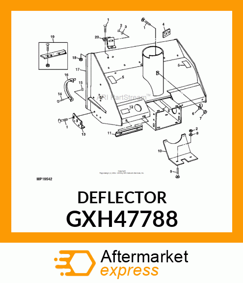 RED REFLECTOR GXH47788