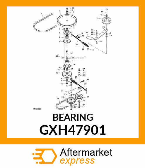 BEARING, BALL GXH47901