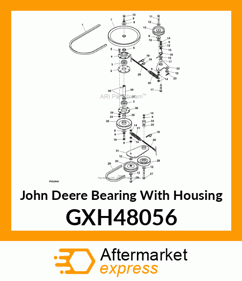 HOUSING, OPEN BEARING GXH48056