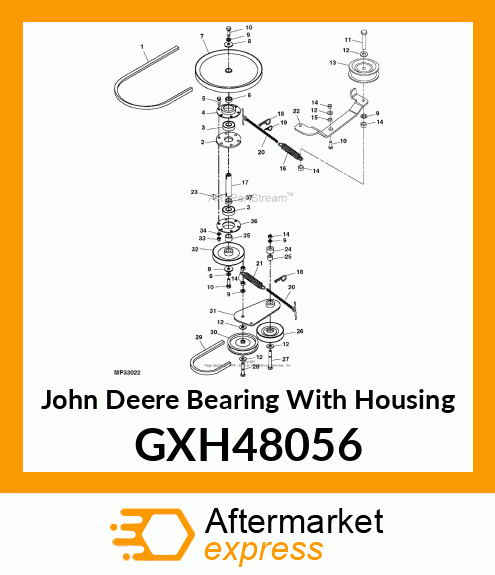 HOUSING, OPEN BEARING GXH48056