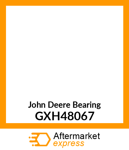 BEARING, FLANGE W/FLATS GXH48067