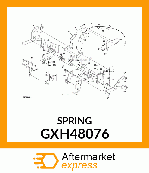 SPRING, COMPRESSION GXH48076