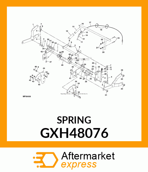 SPRING, COMPRESSION GXH48076