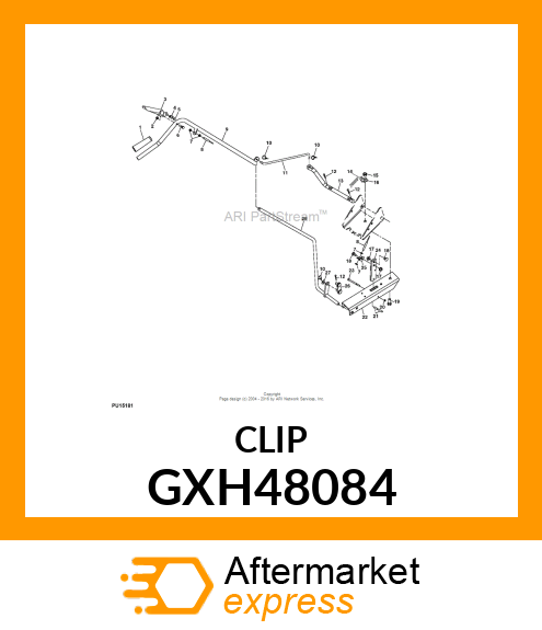 FITTINGS, CLEVIS LANYARD GXH48084