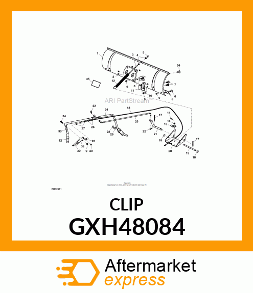 FITTINGS, CLEVIS LANYARD GXH48084