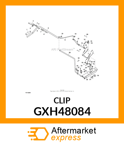 FITTINGS, CLEVIS LANYARD GXH48084