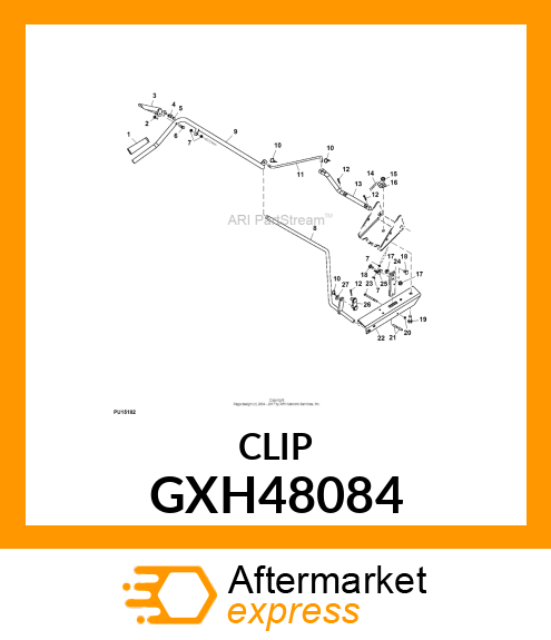 FITTINGS, CLEVIS LANYARD GXH48084