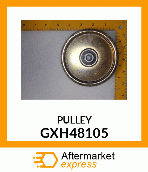 PULLEY, FLAT IDLER 4 GXH48105
