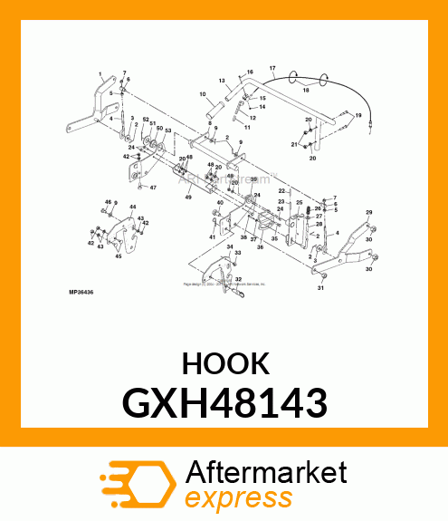 EYEBOLT, 3/8 GXH48143