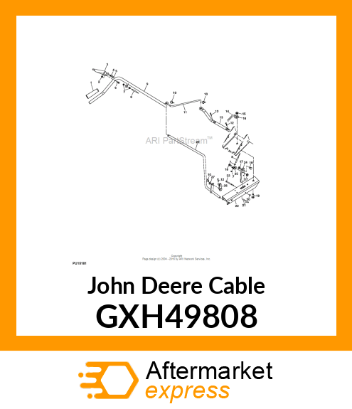 CABLE, CONTROL W GXH49808