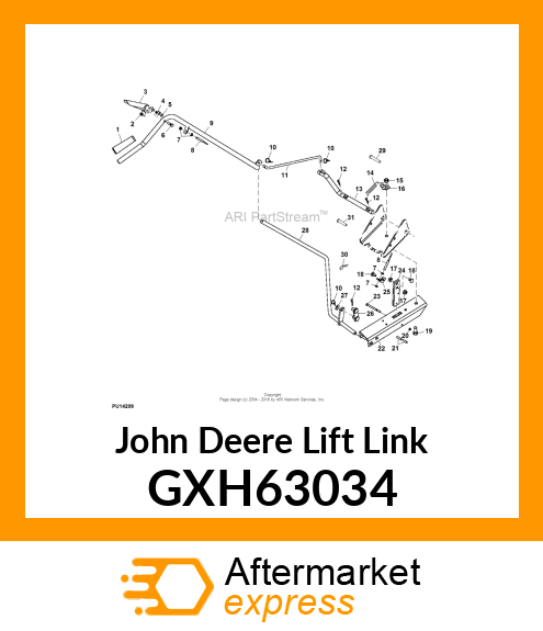 LINK, LIFT ASSY (WLDM) GXH63034