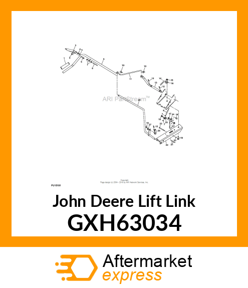 LINK, LIFT ASSY (WLDM) GXH63034