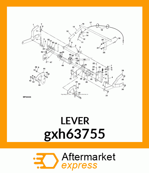 TRIGGER/CABLE ASSEMBLY gxh63755