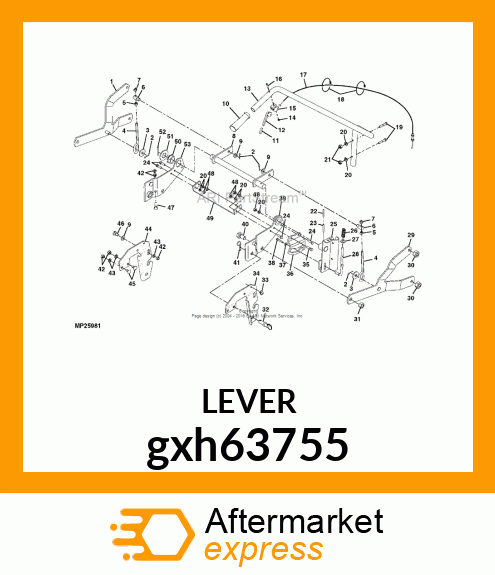 TRIGGER/CABLE ASSEMBLY gxh63755