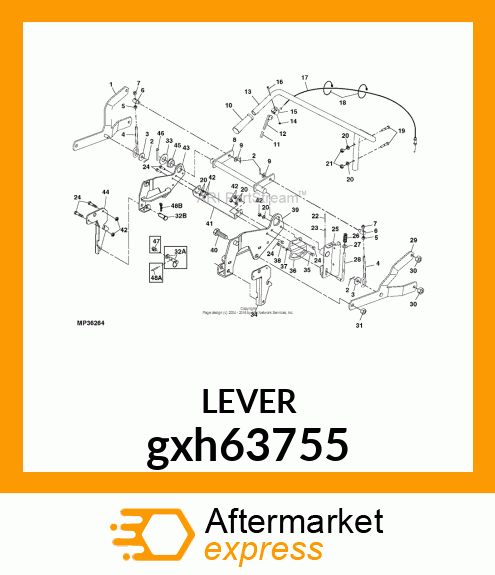 TRIGGER/CABLE ASSEMBLY gxh63755