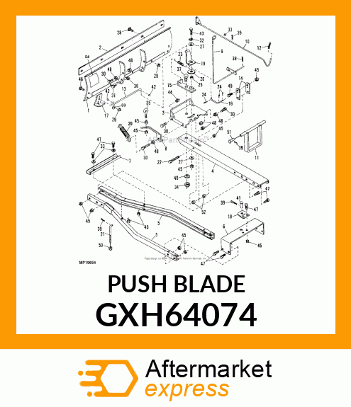 Moldboard GXH64074