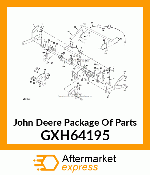 PARTS PACKAGE ASSY GXH64195