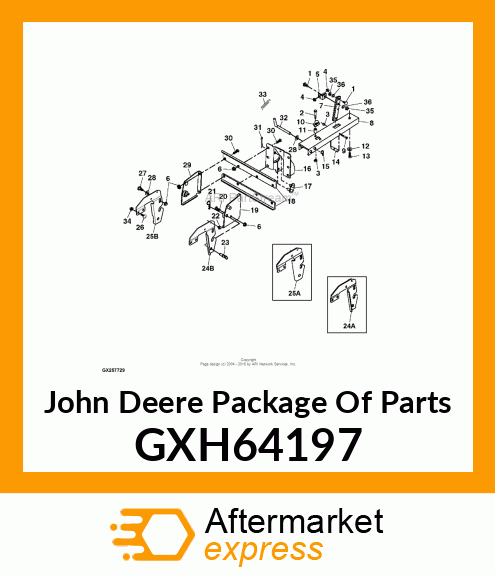 ASSY, PARTS PACKAGE GXH64197