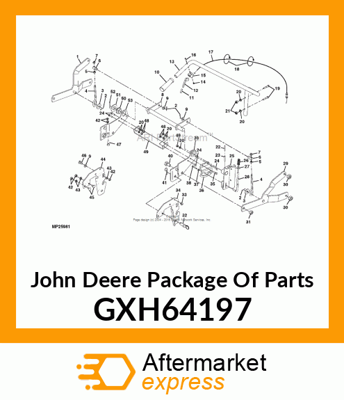 ASSY, PARTS PACKAGE GXH64197