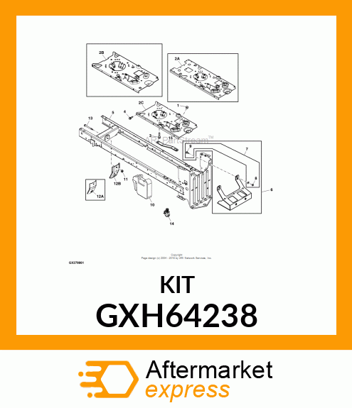 PART PACKAGE ASSEMBLY GXH64238