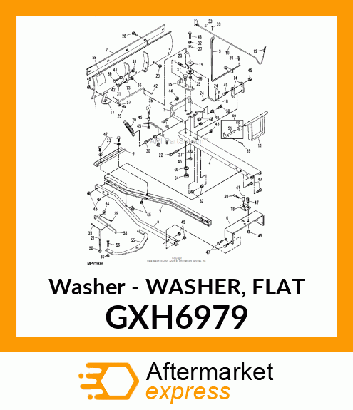 Washer Flat GXH6979