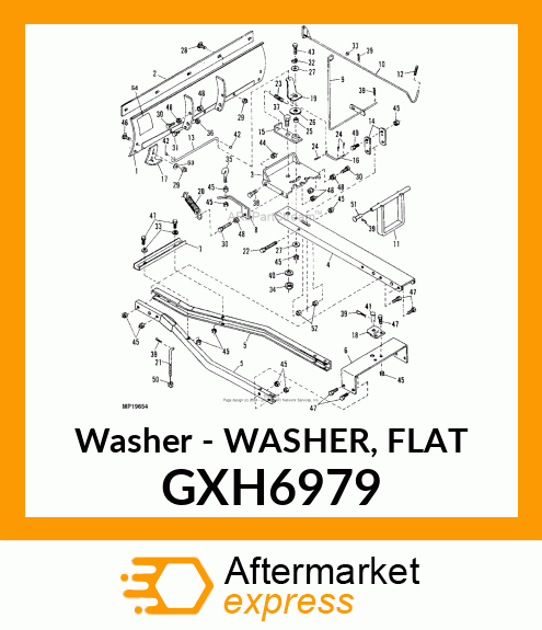 Washer Flat GXH6979