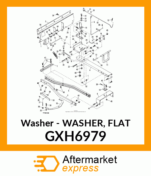 Washer Flat GXH6979