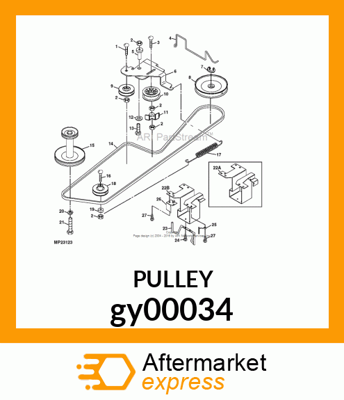 JACKSHEAVE, WELDED gy00034