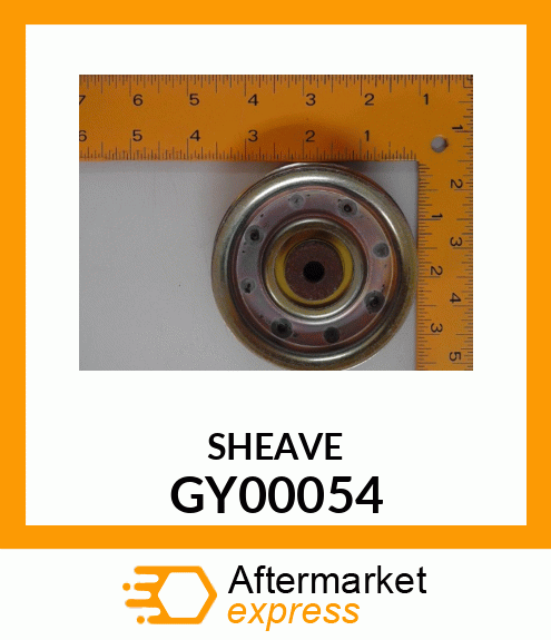 PULLEY, SHEAVE, FLAT IDLER GY00054